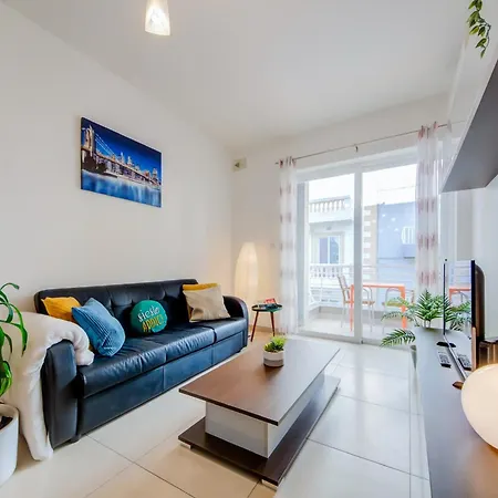 Stylish 2br With Balconies In St Julians, Paceville - 6 By Vaganza شقة *