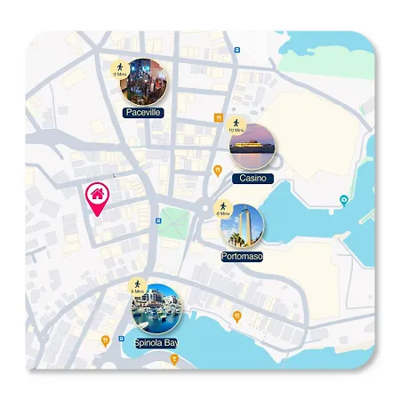 Stylish 2br With Balconies In St Julians, Paceville - 6 By Vaganza