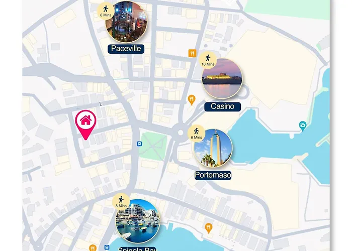 Stylish 2br With Balconies In St Julians, Paceville - 6 By Vaganza